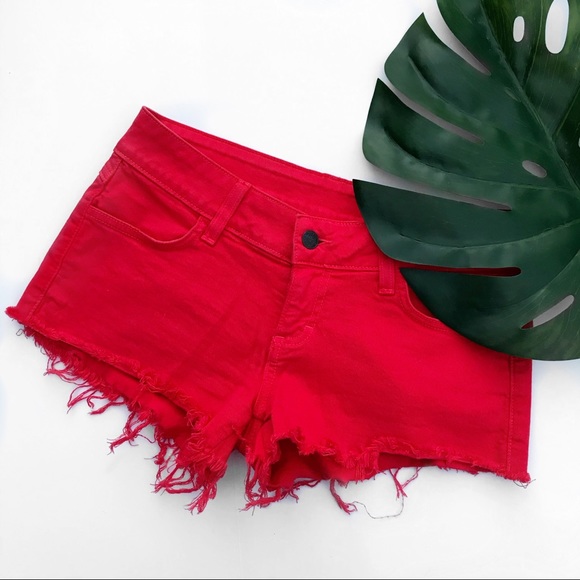 Siwy Pants - Siwy red shorts